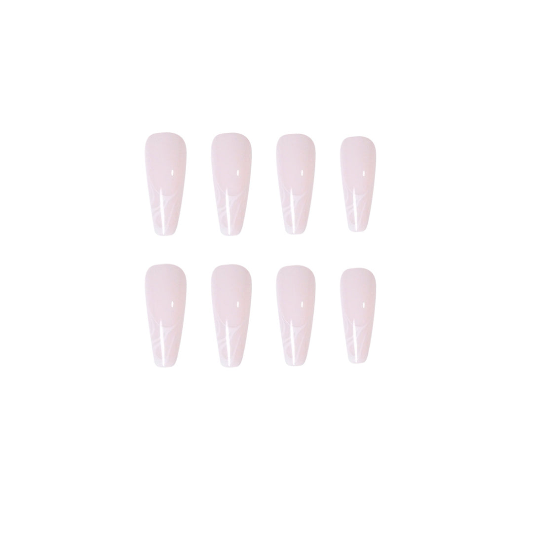 Artistic Nail Extensions with Elegant Fluid Design Bowlift
