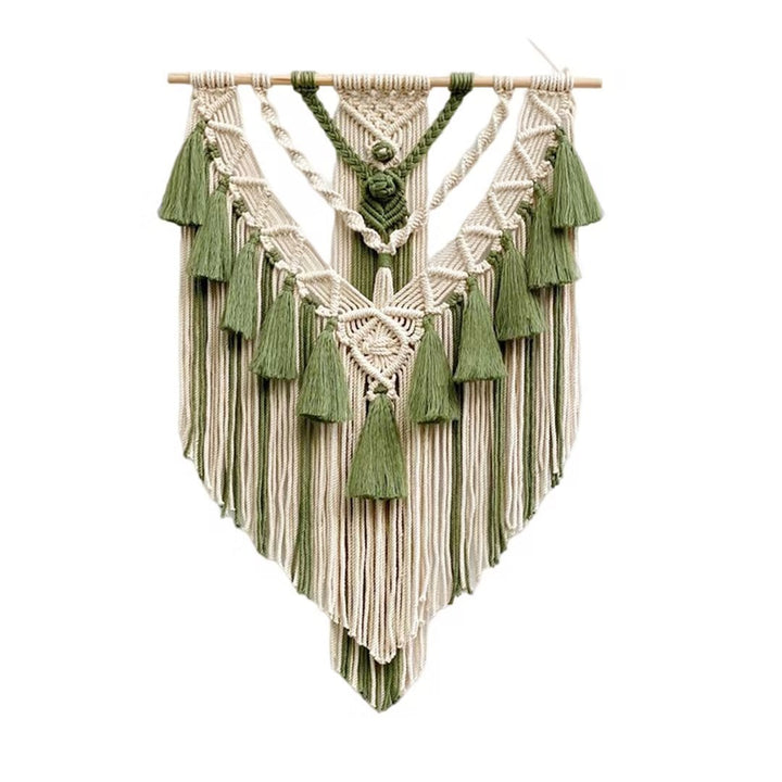 Macrame Wall Hanging with Fringes Bowlift