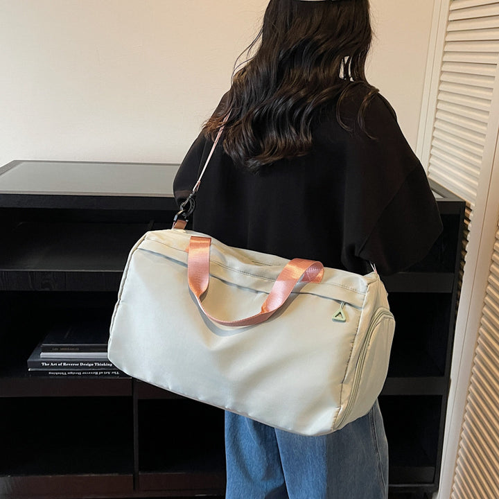 Water-Resistant Multi-Pocket Weekend Duffel Bag Bowlift