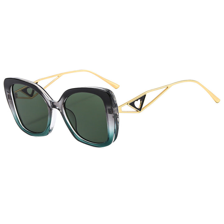Ladies fashionable sunglasses with striking square frame design Bowlift