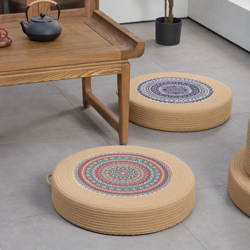 Beef Artificial Leather Pouf Bowlift