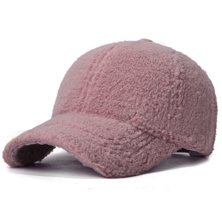 Women's Plush Fleece Baseball Cap Bowlift