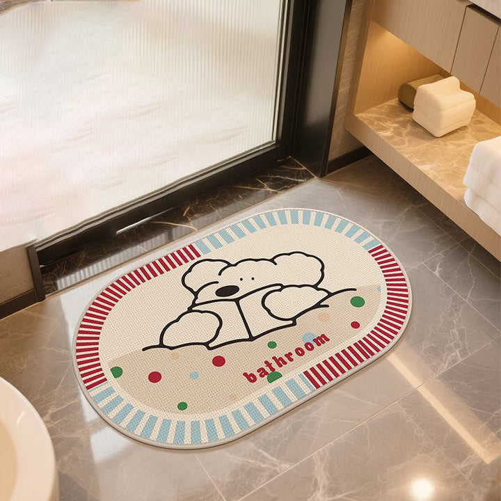 Bathroom Rug Bowlift