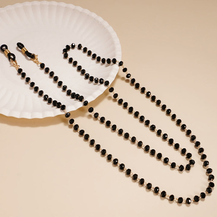 Elegant Beaded Eyewear Necklace Bowlift