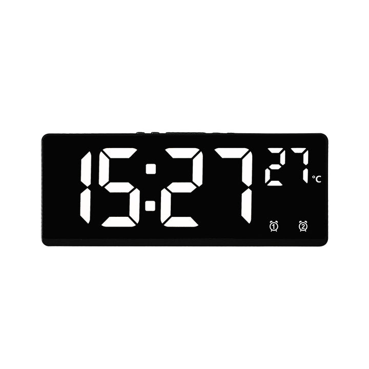 Digital alarm clock with temperature sensor and mirror function Bowlift