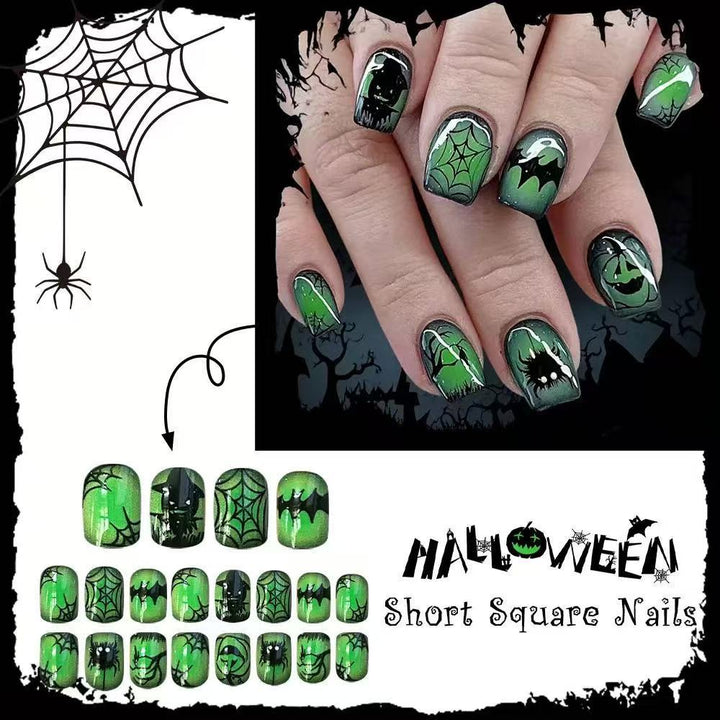 Halloween Nail Art Set with Creative 3D Designs Bowlift