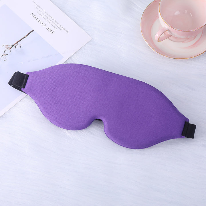 Unisex nan ergonomic 3D sleep mask with contoured eye cavities and adjustable comfort band Bowlift