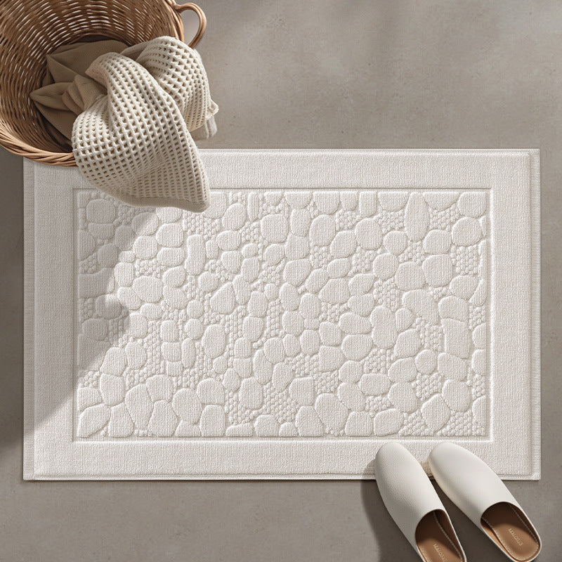 Unisex Soft Plush Bath Mat Bowlift