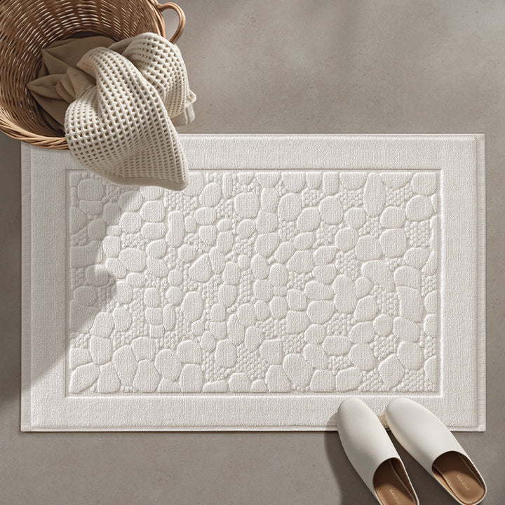 Unisex Soft Plush Bath Mat Bowlift