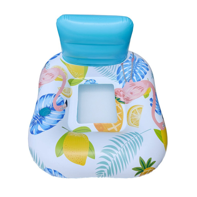 Women's Inflatable Swimming Ring with Watermelon Design Bowlift