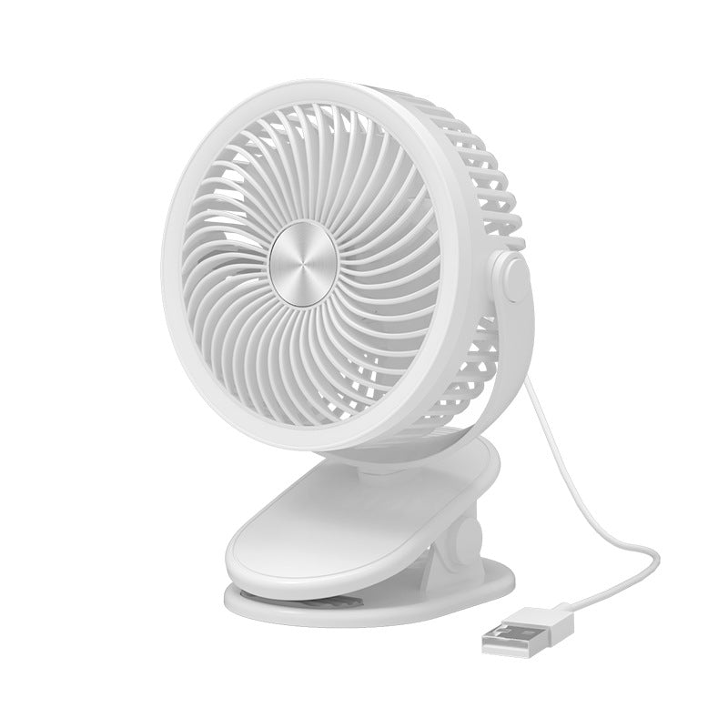 Unisex Compact Table Fan with Flexible Clamp Attachment Bowlift