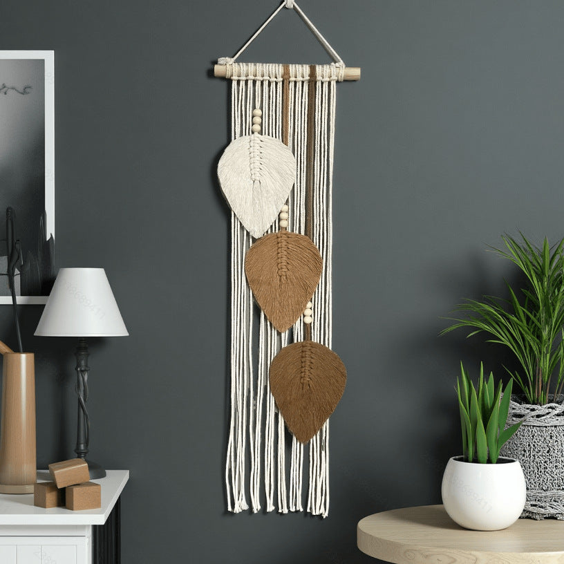 Macramé Leaf Wall Hanging Bowlift