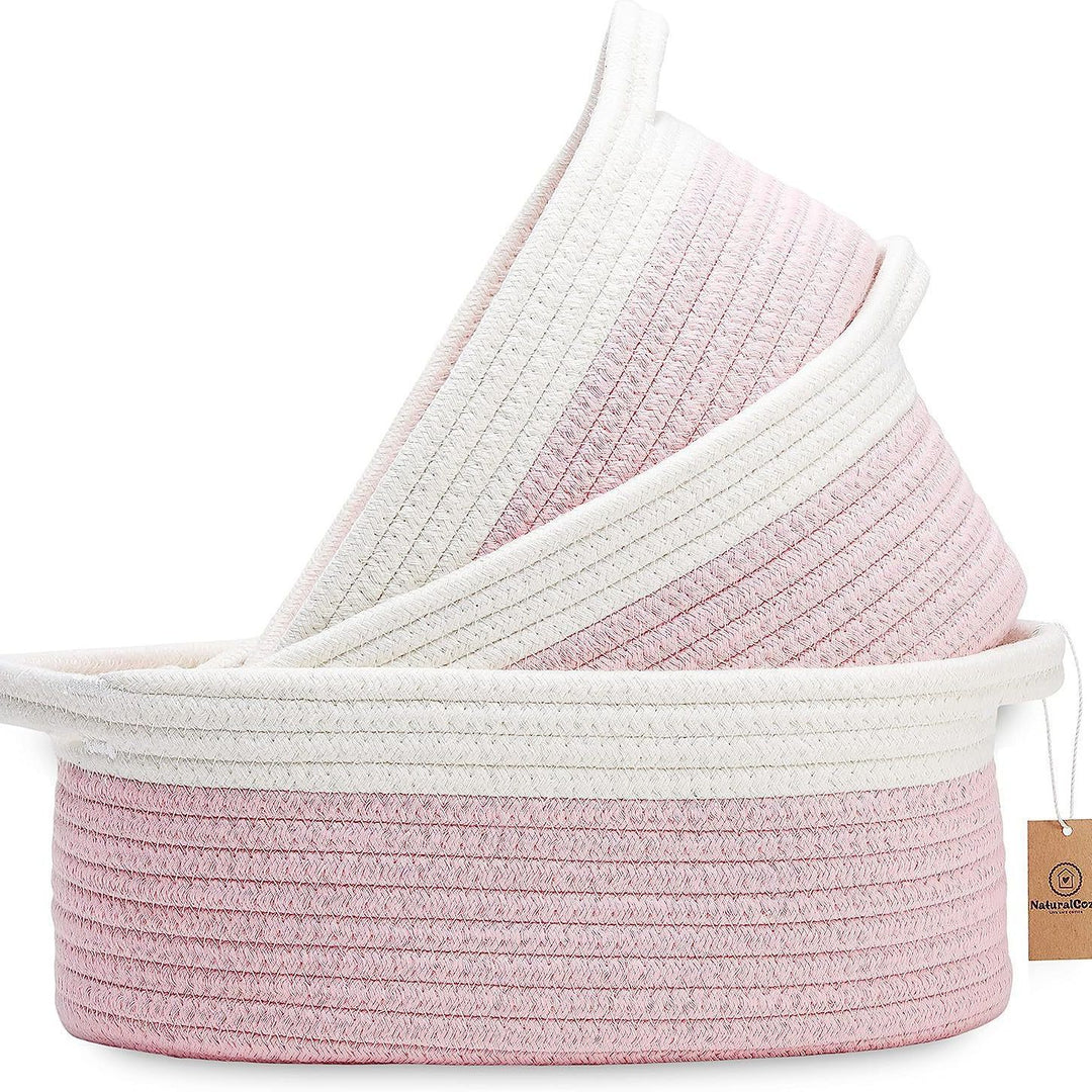 Ladies durable and stylish storage basket in layered look Bowlift