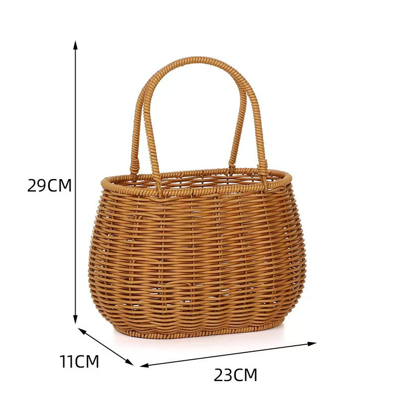 Women Handwoven Basket Bowlift