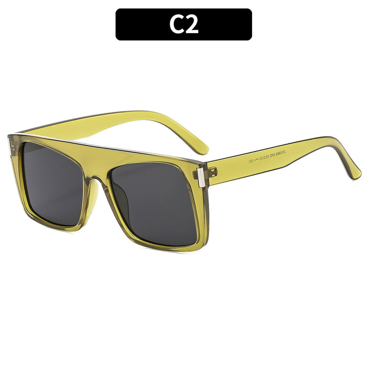 Retro Oversized Square Sunglasses