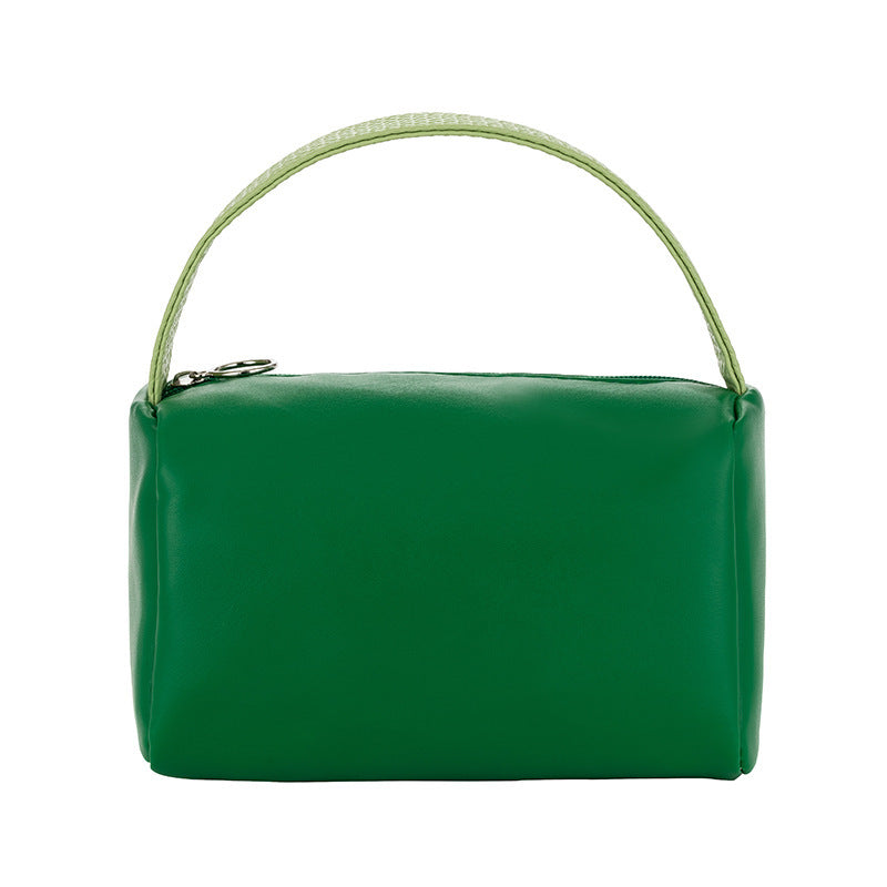 Elegant Faux Leather Cosmetic Case Bowlift