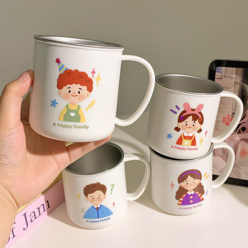 Ceramic mug with cheerful family motif Bowlift 1786635457