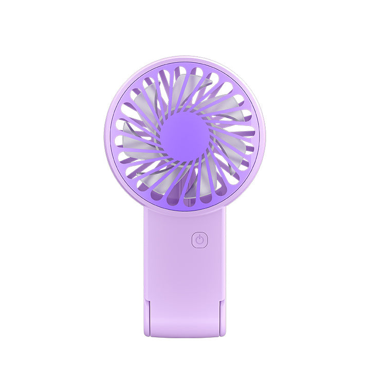 Compact Handheld Cooling Fan with Adjustable Airflow Bowlift