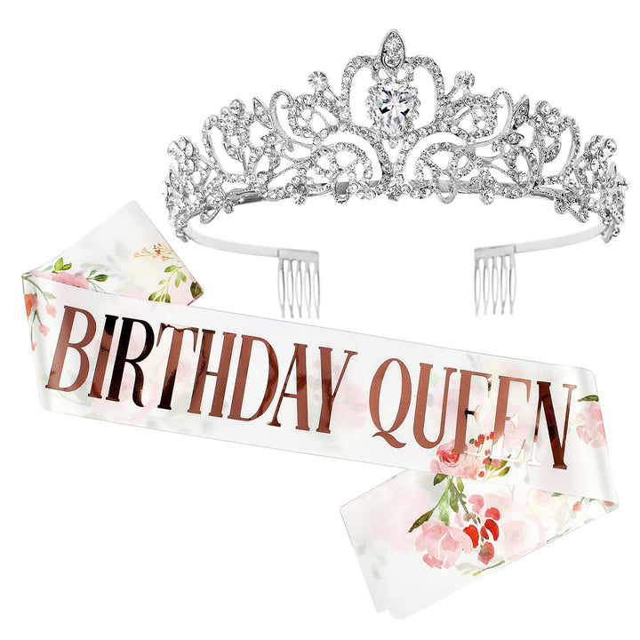 Women's Festive Crown with Elegant Sash Bowlift