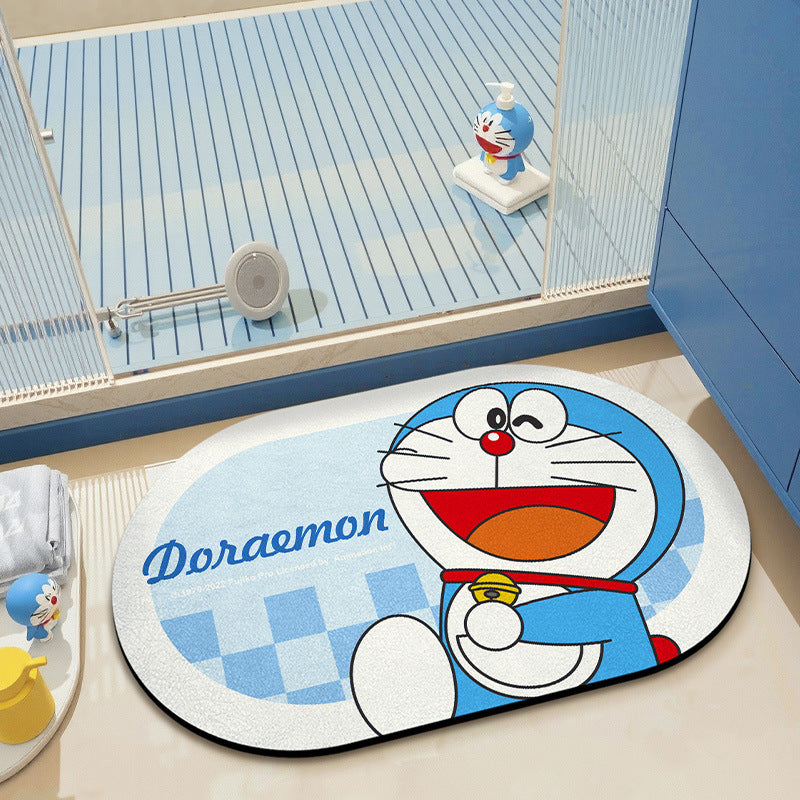 Cartoon Character Bath Mat Bowlift 1786113338