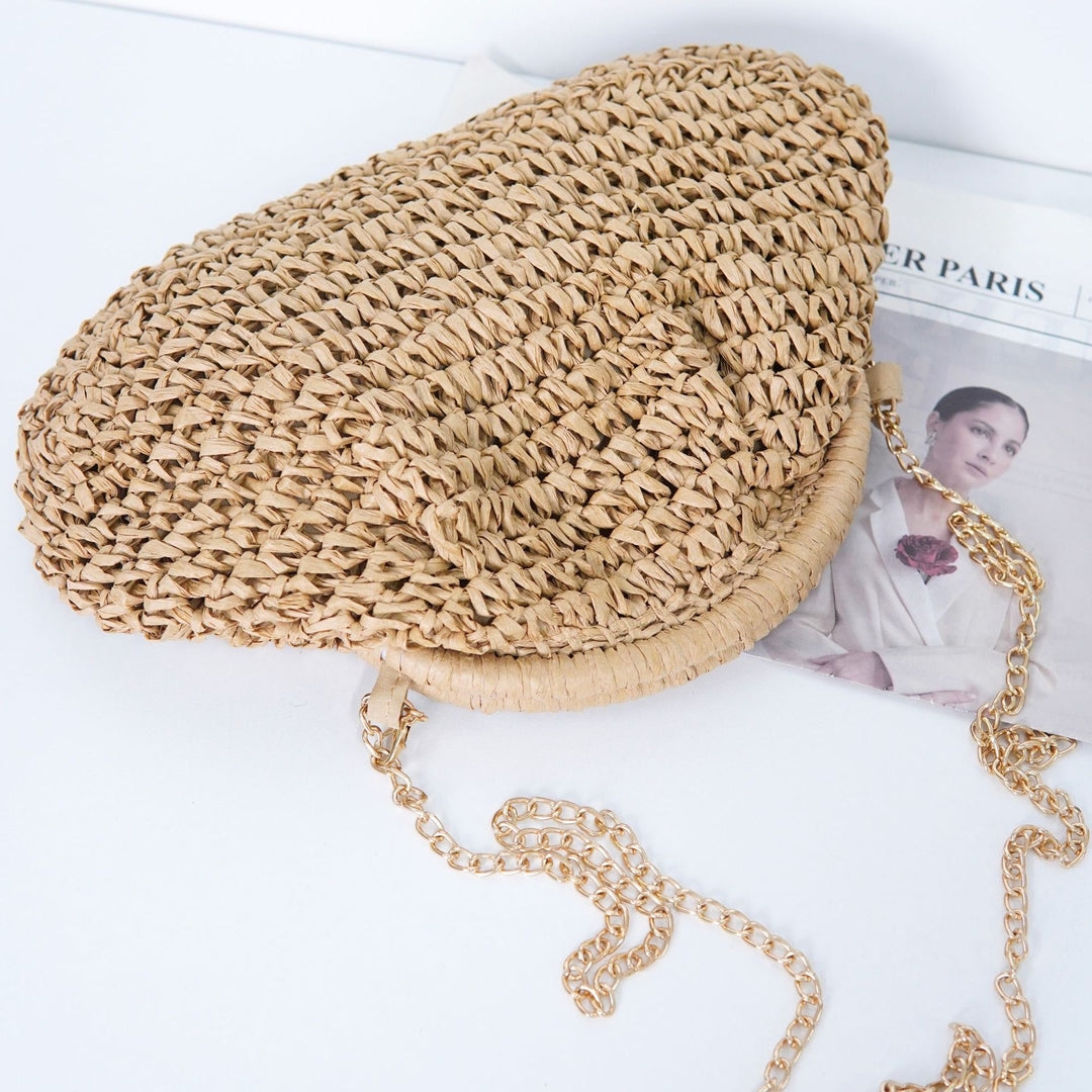 Handcrafted Shoulder Bag Made from Natural Materials Bowlift