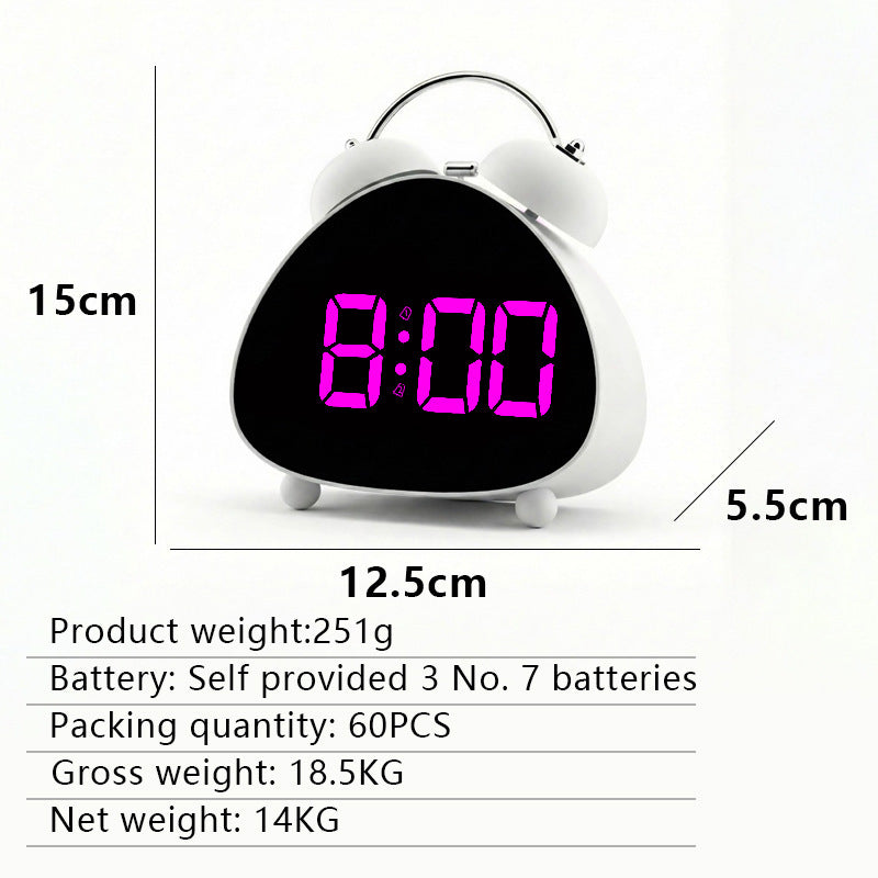 Digital Radio Alarm Clock Bowlift
