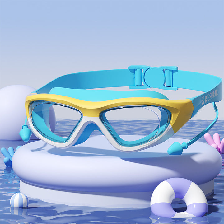Anti-Fog Swim Goggles with UV Protection Bowlift