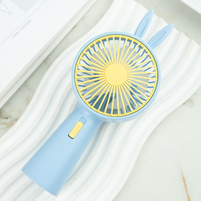 Women Portable Hand Fan with Funny Animal Design Bowlift