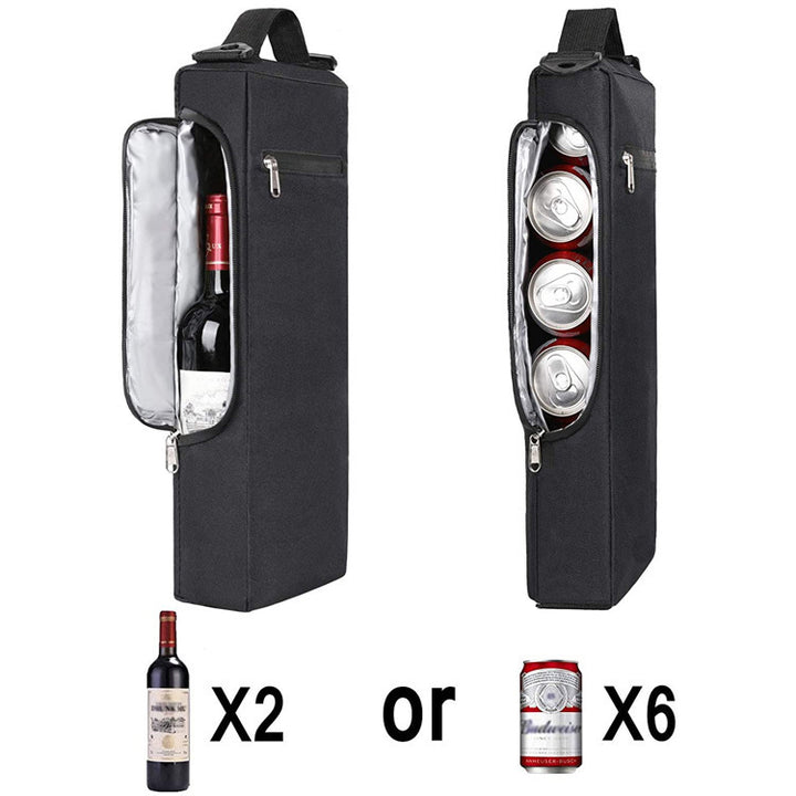 Ladies Insulated Drink Carrier Bag with Practical Carry Handle Bowlift