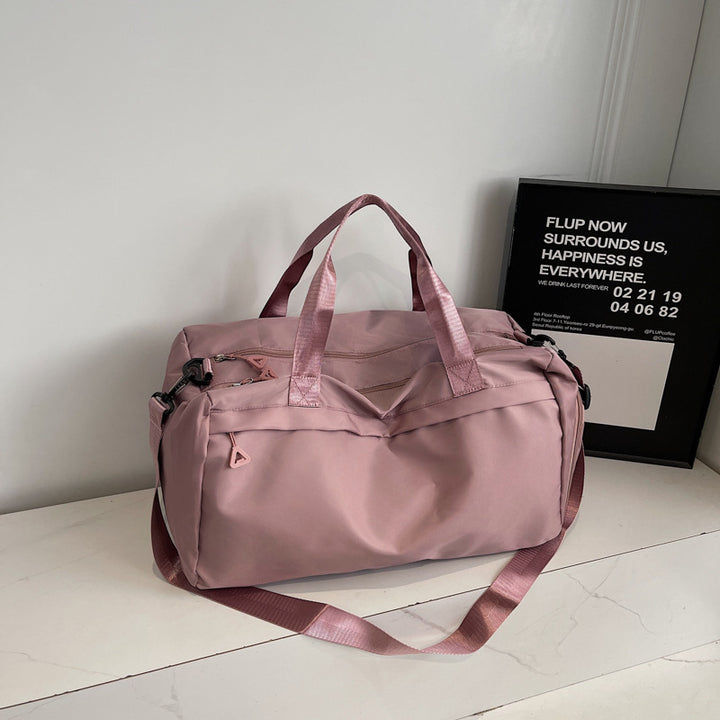 Water-Resistant Multi-Pocket Weekend Duffel Bag Bowlift