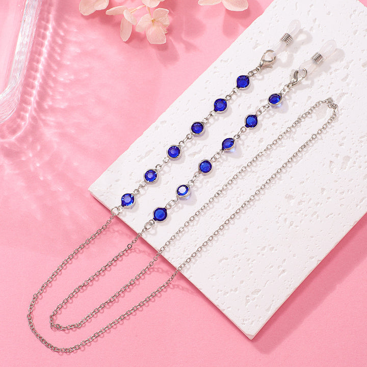 Artistic Beaded Eyewear Chain Bowlift