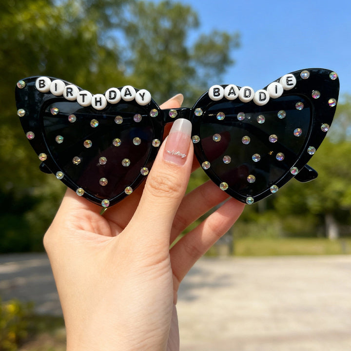 Heart-Shaped Statement Sunglasses Bowlift