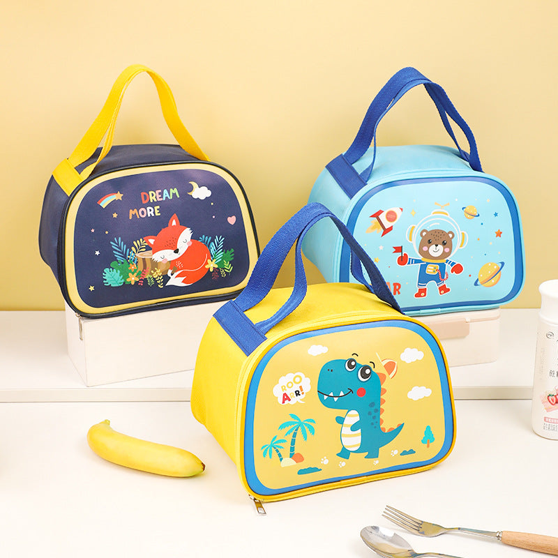 Insulated Fox-Themed Lunch Bag Bowlift