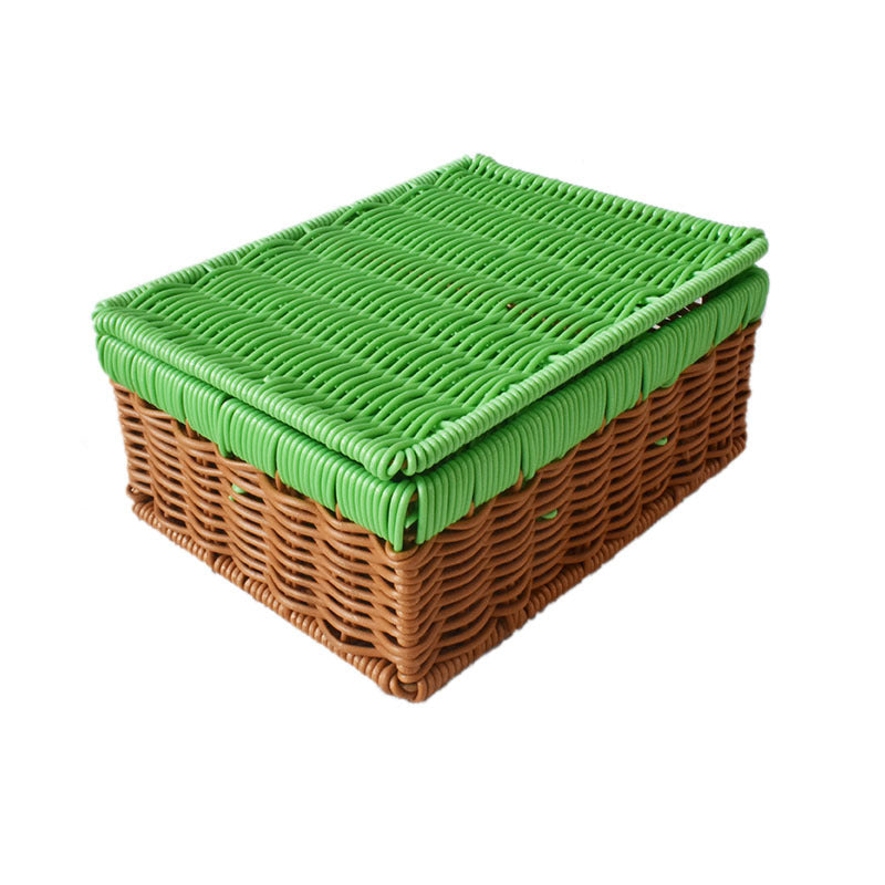Decorative Woven Storage Caddy Bowlift