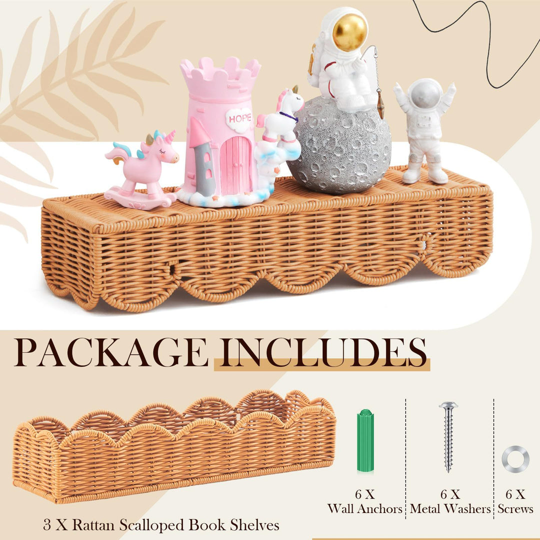 Rattan Wall Shelf Bowlift
