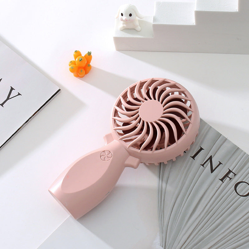 Unisex Portable Mini Fan with Ergonomic Design Bowlift