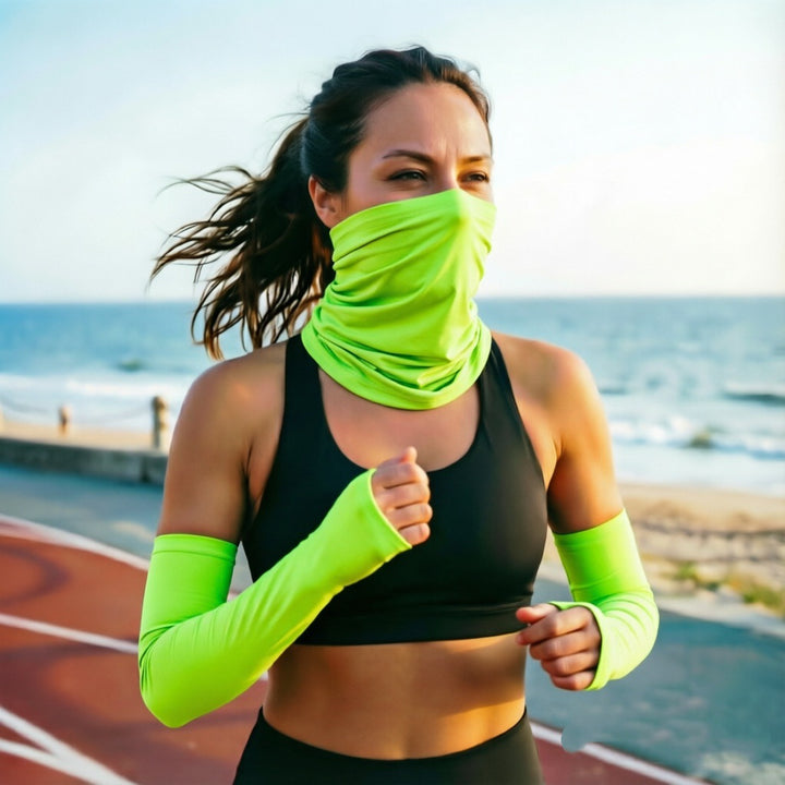 Women's functional sports neck scarf Bowlift