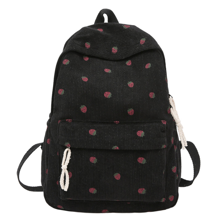 Backpack with Playful Fruit Pattern Bowlift