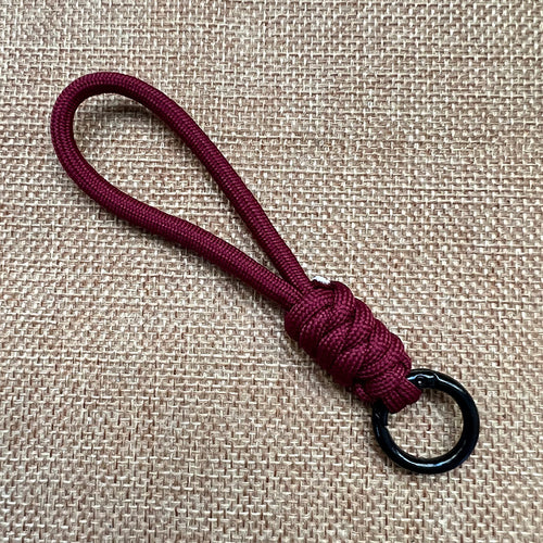 Durable Paracord Keychain Loop Bowlift
