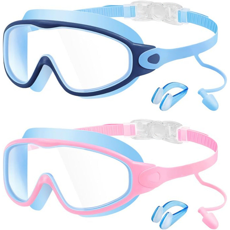 Water sports diving mask with anti-fog coating and comfort silicone frame Bowlift