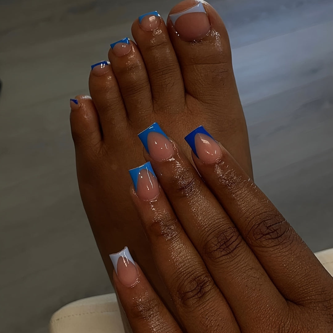 Premium Gel Tip Press-On Nail Art Bowlift