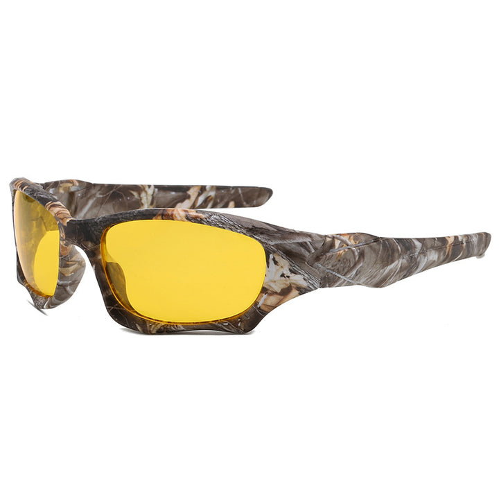 Performance Wraparound Polarized Sunglasses with UV Protection Bowlift