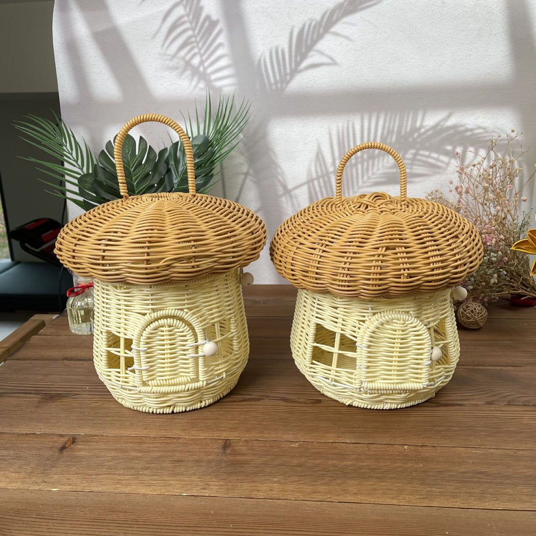 Women's decorative mushroom-shaped basket Bowlift
