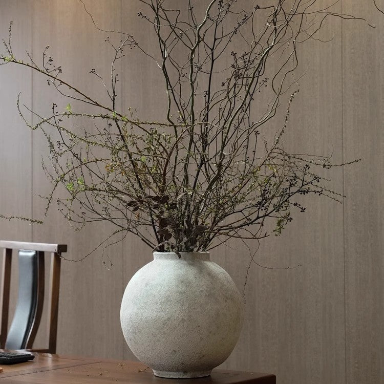 Artisanal Ceramic Vase Bowlift