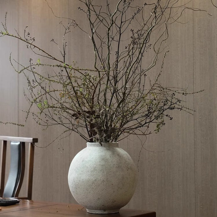 Artisanal Ceramic Vase Bowlift
