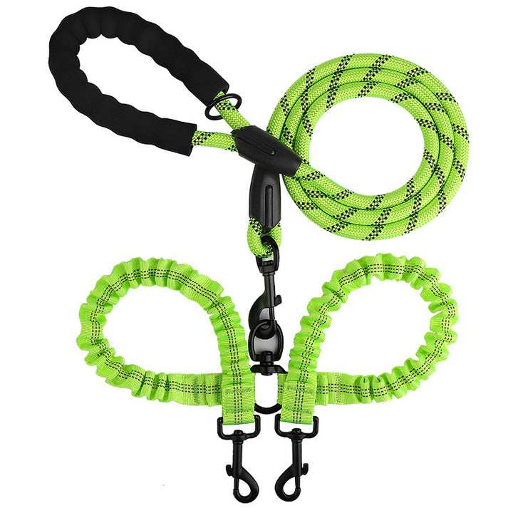 Bungee Training Dog Leash with Dual Handle