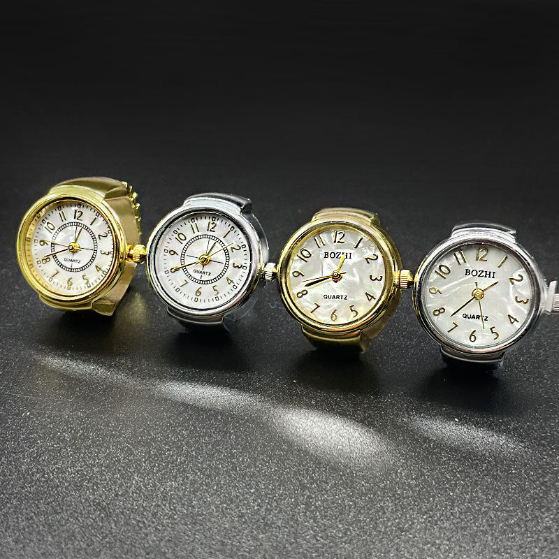 BowLift | Unisex Pair Finger Rings Quartz Watches