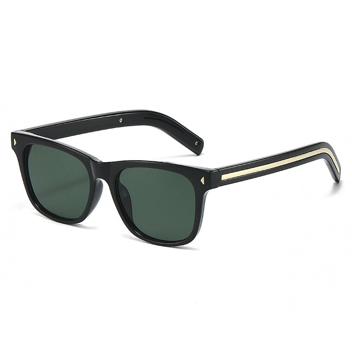 Retro-Inspired Flat Frame Sunglasses Bowlift
