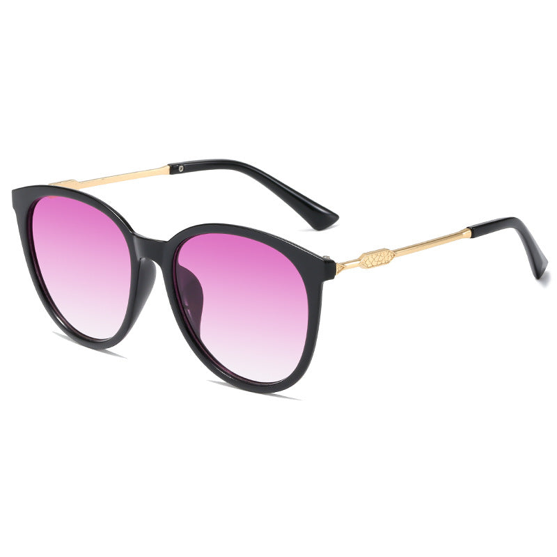 Women's Fashion Cat-Eye Sunglasses with Mirrored Lenses Bowlift