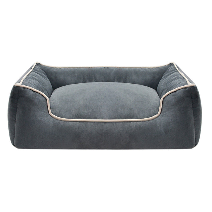 Premium Plush Bolstered Dog Bed